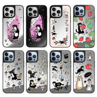 手機殼iphone 16 pro 手機殼 CASE聯名Chocolateye茶點貓咪奶牛貓鏡面iPhone16ProM