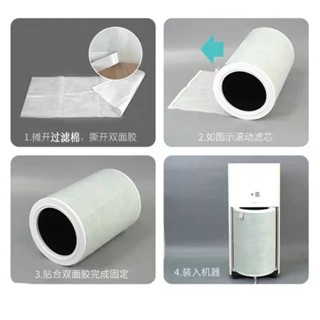 限時優惠過濾棉適配小米濾芯diy空氣淨化器空調過濾網pm2.5防塵防煙油毛髮