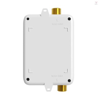 即熱式熱水器 3500W 220V 白色迷你即熱式熱水器浴室廚房洗滌帶數字溫度顯示,適用於 RV 廚房浴室