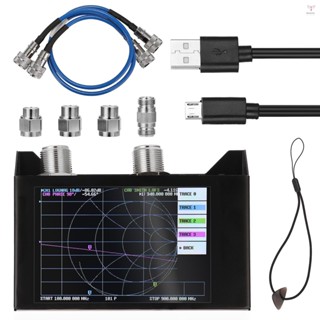 4.0 英寸觸控式螢幕 3G 向量網路分析儀 SAA-2N 天線分析儀 Shortwave HF VHF 帶鐵殼
