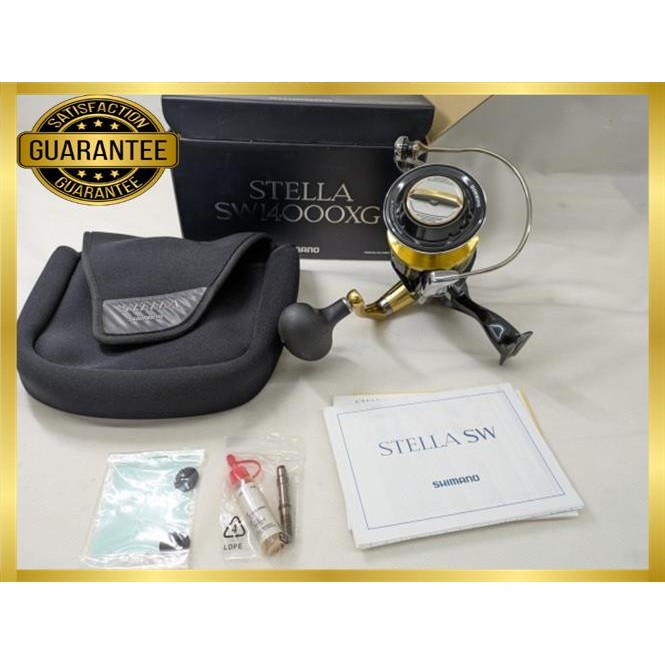 SHIMANO 13 Stella SW 14000XG 旋轉釣線輪二手 B