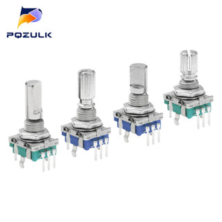 5PCS 20位增量360 旋轉編碼器旋鈕按鈕開關EC11 Arduino數字電位器15/20mm梅花半軸