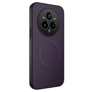 Realme14Pro 碳纖維磁性皮革圖案手機殼適用於 Realme 14 Pro Plus 14ProPlus 202