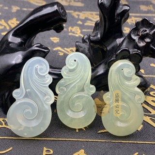 香爐🙏🏻最新開光 天然岫鈺如意鈺石吊墜 女款時尚個性diy耳墜手機鏈飾品項鍊掛件 禮品 免運 禮物 送人