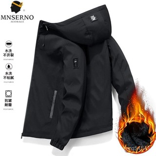 冬季新品🏆🏆Mnserno曼西·爾奴外套男士秋冬加絨加厚男夾剋韓版修身男 9J6W