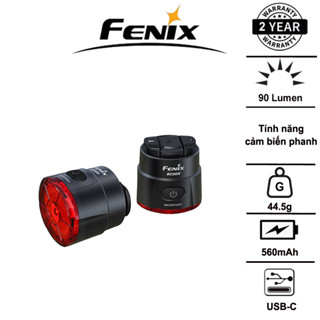 Fenix BC06R自行車尾燈,90Lm高亮,560mAh電池,智慧剎車傳感器