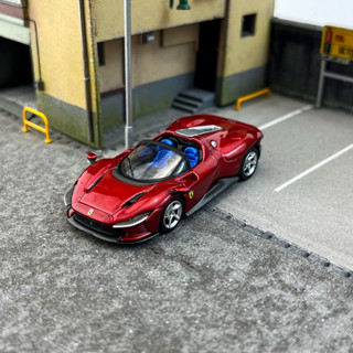BBR 1/64 法拉利躍馬 Daytona SP3 Rosso 閤金車模 壓鑄 汽車玩具 收藏 生日禮物