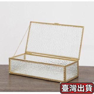 水晶消磁容器手串鏈化妝刷收納桶美妝刷子首飾飾品桌面玻璃收納盒【低價促銷】1