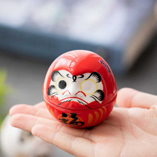 創意陶瓷日式雜貨達摩不倒翁招財 日式擺件 陶瓷家居擺件小禮品20250520