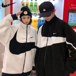 🔥臺灣發貨🔥全店免運 NIKE 2024冬季外套 外套 羊羔絨 加絨 加厚 情侶款 風衣 nike外套 熱門外套