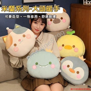 暖手抱枕 插手枕 暖手枕頭 抱枕娃娃 女生冬天捂手枕 辦公室午睡枕 卡通抱枕 動物抱枕--ninenine8799