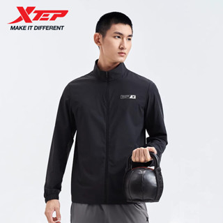 【特步 xtep】男士防曬外套 夏季新款冰絲彈力休閒運動風衣