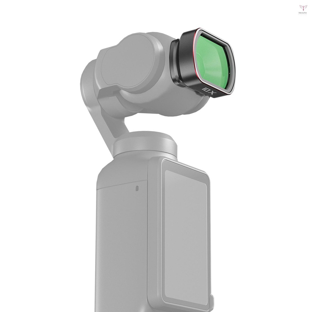 Startrc 磁性 10X 微距鏡頭鋁合金多層光學玻璃更換 DJI Pocket 3 配件