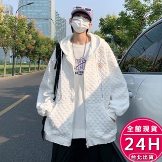 【梨卡】隔日到貨 女裝 外套 情侶可穿 連帽衛衣 保暖 百搭外套 韓版大衣 寬鬆外套 設計感長袖WT264【現貨24H】