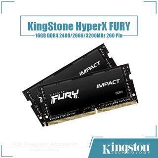 金士頓 HyperX FURY 16GB DDR4 2400/2666/3200MHz 筆記本電腦 RAM 記憶體內建遊戲