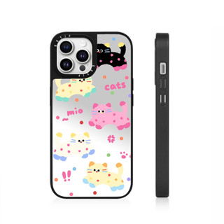 軟殼 貓咪 手機殼 適用 iphone 14promax 鏡面 15plus/11/13promax