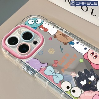 [Miya]塗鴉三麗鷗毛絨玩具iPhone蘋果16promax手機殻15plus/xs/14防摔13/12/11保護套