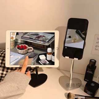 儀飾感！ H128 可調角度 ins懶人手機支架 ipad 平板電腦桌面支撐架通用伸縮多功能直播托架 充電不易損壞