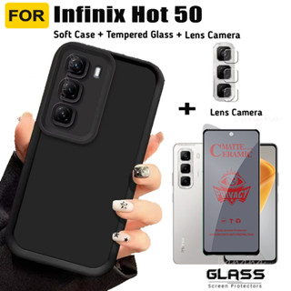Infinix Hot 50Pro Hot 50i Note 50 Pro+ Note 50 4G 防間諜螢幕保護膜軟陶