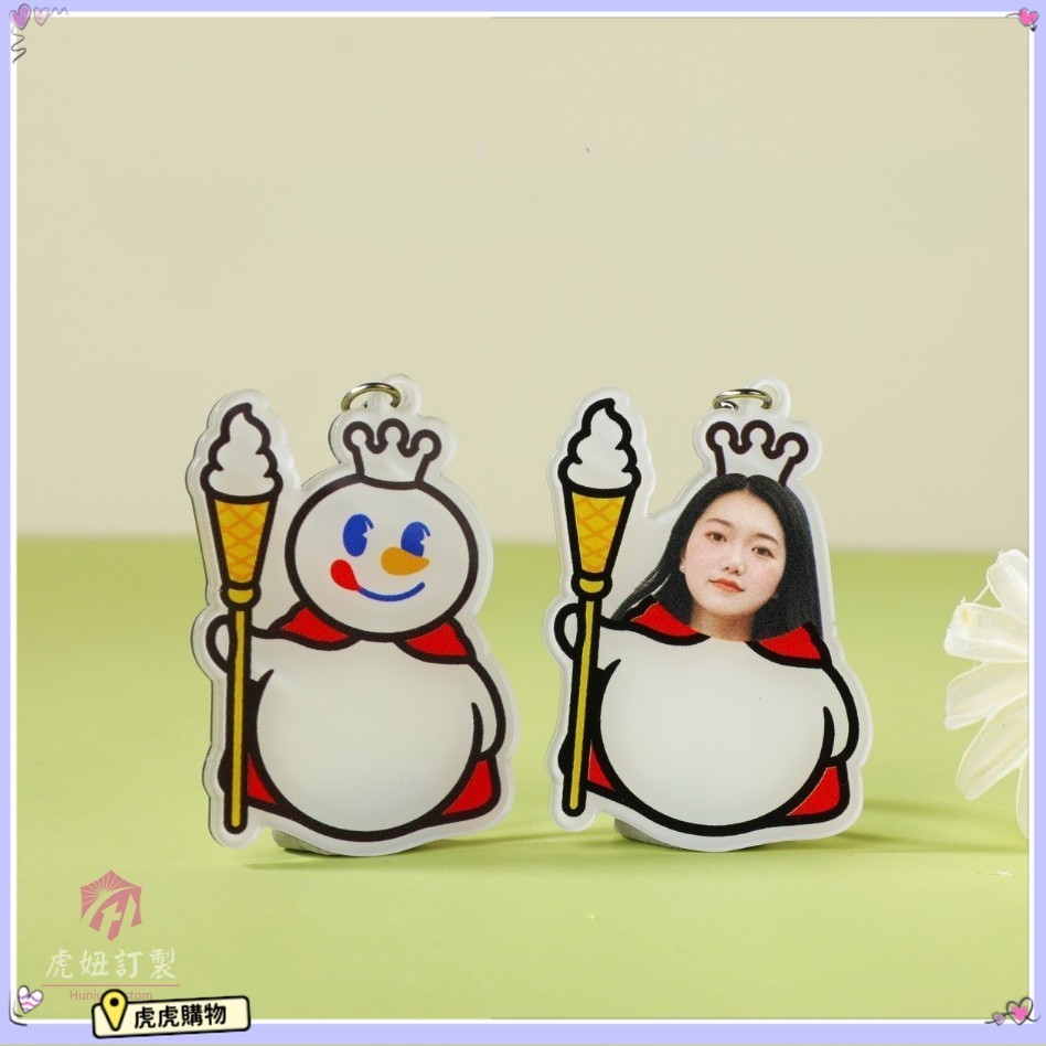 虎虎客製  【鑰匙扣】 鑰匙圈吊飾 鑰匙圈 亞克力 歌詞鑰匙扣 Diy 歌曲吊飾 卡通 愛豆專輯封面 應援 客製化