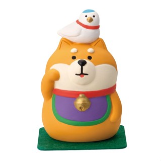 日本 DECOLE Concombre Fuku Mono系列公仔/ 頂著東西的招財狗 eslite誠品