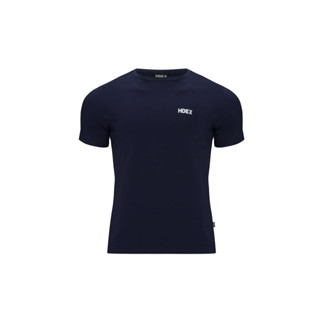 【HDEX】Main Small Logo Air Muscle Fit 短袖合身運動上衣 深藍色
