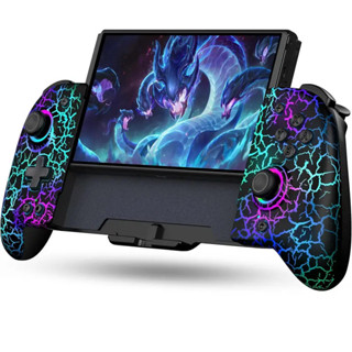 BEBONCOOL 無綫 Switch Pro 控製器適用於任天堂 Switch/OLED 陞級全尺寸人體工學一件式手持