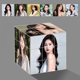 💖【現貨 速發】熱賣 白鹿 唯美周邊 三階拼圖魔方 三階順滑兒童學生益智玩具 解壓禮物
