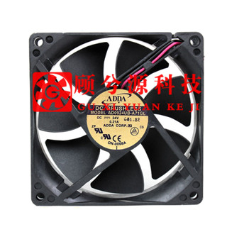 原裝 ADDA AD0924UB-A71GL 24V 0.21A 9CM 9025 2線 變頻器 風扇可統編收據