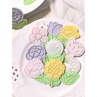 現貨 餅幹模具 立體 花朵 餅幹模具 母親節 玫瑰 康乃馨 曲奇 新手 DIY 切模 烘焙工具 家用