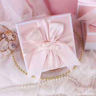 🫧禮物の外套 聖誕節伴手禮韓版ins少女心包裝盒禮品盒生日禮物口紅粉色禮盒 畢業禮物包裝盒 裝禮物的盒子