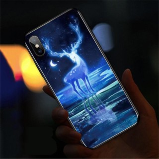 來電發光 液態玻璃手機殼 獨角獸 適用蘋果iPhone16promax 15 14 13 12全包硬殼 保護套
