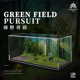 MoreArt匯藝 1/64 戶外場景模型 原創設計 模擬汽車模型微縮場景 擺件 立體 建築 收納展示#peetyeee