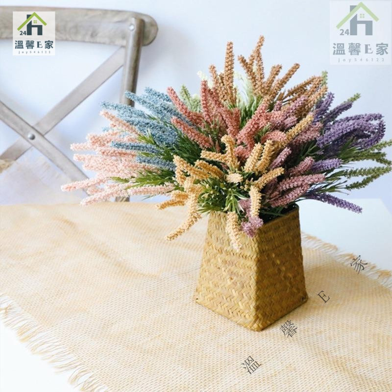 仿真花麥穗花束 假花裝飾 餐桌裝飾花 田園風裝飾造景 人造花草仿真植物居家裝飾
