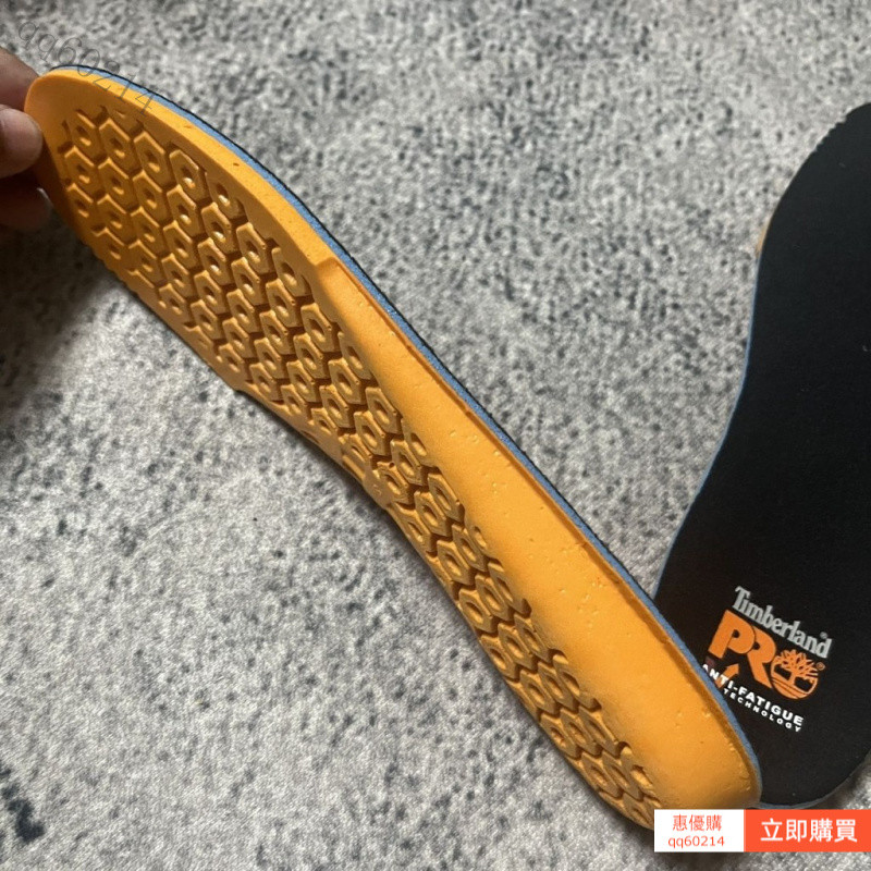 🔥特惠優選 Timberland鞋墊馬丁靴高彈減震踢不爛保暖加厚大黃靴鞋墊可自行裁剪可水洗-dsf*