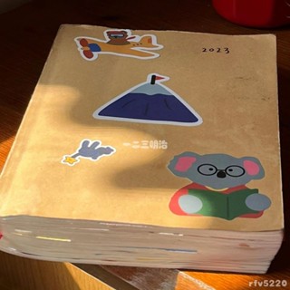桃園出貨🎗️ 【小紅書同款】a5超厚筆記本 ins風學生高顏值實用日記超厚筆記文具學生 記事本 手賬本 文創用品