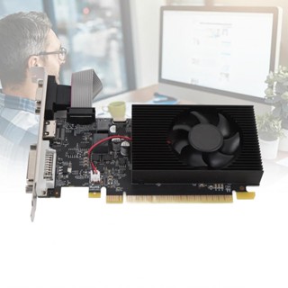 PCI Express 3.0x16 PC 顯示卡 128 位靜音金屬 PCB 3 輸出 2GB DDR3 用於更換