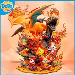 [DODO玩具] 寵物小精靈寶可夢神奇寶貝皮卡丘手辦耿鬼伊布炎兔兒手辦模型盲盒 5FL0