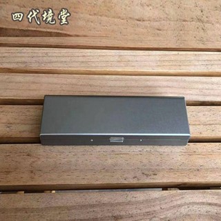 XJ*現貨+預購 高階感鋁合金外貿大框近視眼鏡盒便攜抗壓男女學生車載太陽鏡盒子