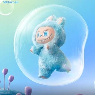 DARNELL Labubu V3 毛絨鑰匙扣,Pop Mart 收藏品 Labubu V3 娃娃公仔,彩色卡通乙烯基