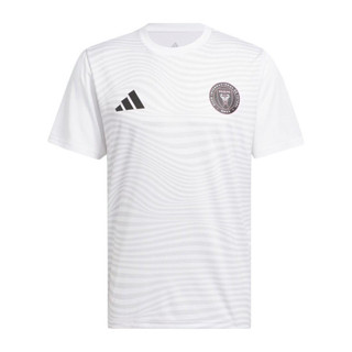Adidas M Messi N&N JJ2591 男 足球衣 短袖上衣 運動 訓練 吸濕排汗 邁阿密 白