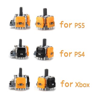 替換霍爾效應操縱桿模擬 3D 感知器拇指棒適用於 PS5/PS4/Xbox One/Series 控制器維修零件配件