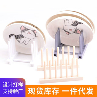 廚房多功能碗碟架塑膠瀝水架櫥櫃整理置物架碗架盤架收納的神器