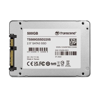 新風尚潮流 【TS500GSSD225S】 創見 500GB 225S SATA 3 SSD 固態硬碟