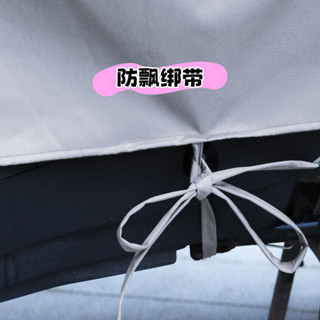 防水車罩 機車罩 機車罩子 老式帆布車罩新款電動車日強加大電瓶車加厚摩托車帆布防曬防塵