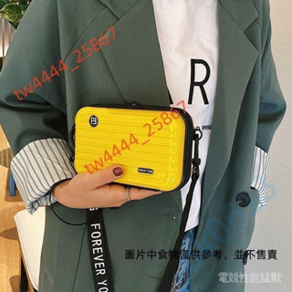 24新款PVC硬殼迷你小箱包 化妝旅行洗漱包 女潮日韓航空 防水收納包 斜挎包單肩包化妝包 dk0613
