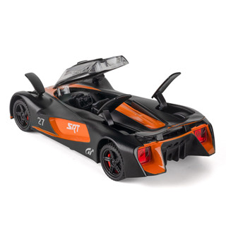HOT WHEELS 【無盒】1/32 道奇 SRT 戰斧壓鑄汽車 huina 燈光音響鋅合金模型玩具汽車系列風火輪模型