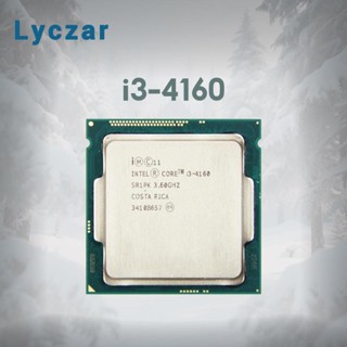 英特爾 Intel Core i3 4160處理器 LGA 1150 3.6GHz 3M快取雙核54W Lyczar臺式