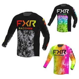 [COD] 有貨 2022 新款夏季襯衫長袖男士專業騎行服 MTB FXR 戶外速乾摩托車運動服上衣