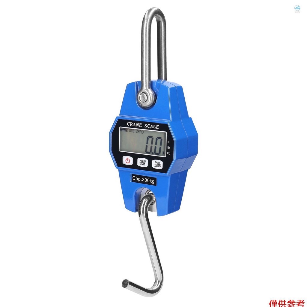 Crtw Mini LCD 數字 300kg/600lb 懸掛秤便攜式工業電子重型秤